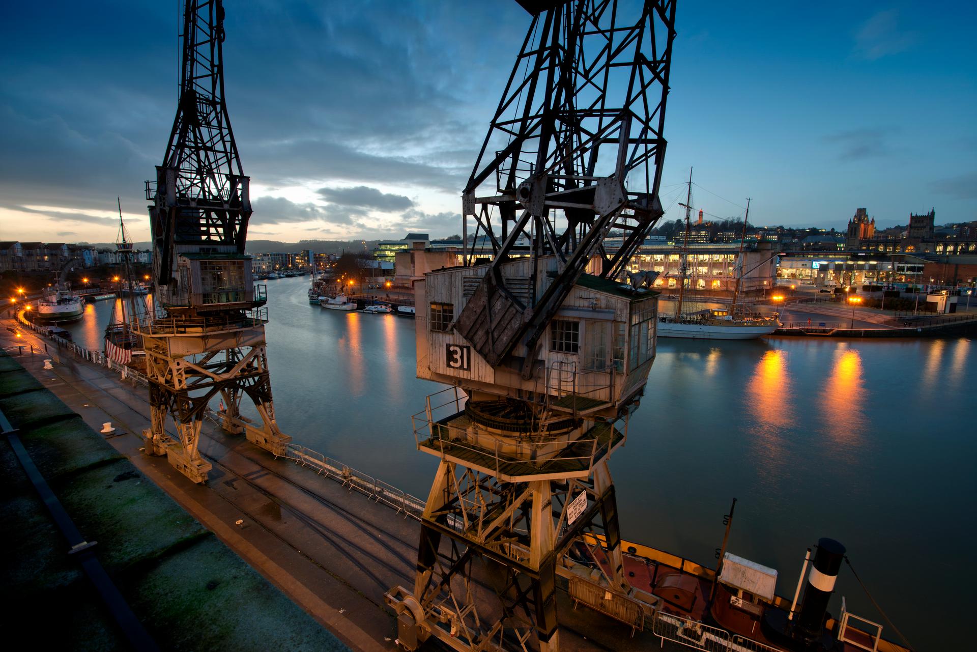 Bristol (UK) docks